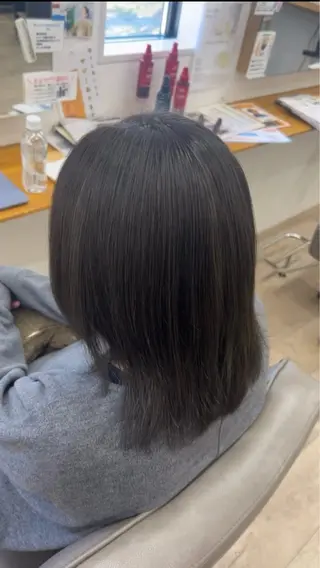 ミディアム カラー 酒井 直桜矢のヘアスタイル