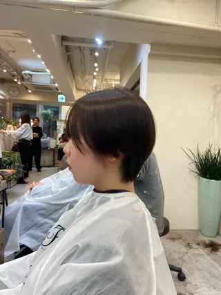 ショート カラー ダメージレス美容師 🌱水島侑理のヘアスタイル