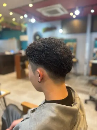 ショート パーマ メンズ パーマ/縮毛矯正🍀 鎌田 和希のヘアスタイル