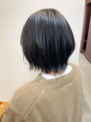 ショート 髪質改善ストレー ト指名NO.1林駿希のヘアスタイル