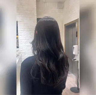 ロング カラー 高橋 奏のヘアスタイル