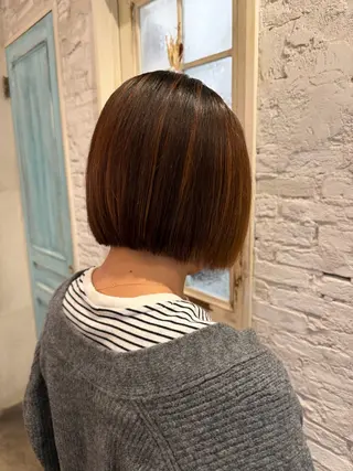 ショート 稲吉 優奈のヘアスタイル