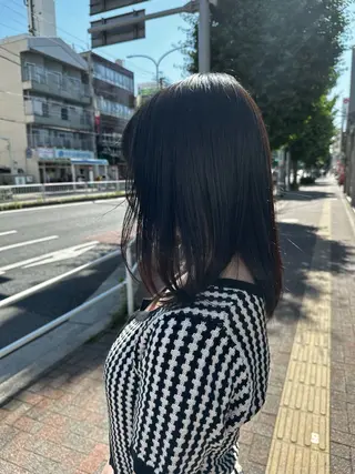 ミディアム パーマ Lantana 未南海のヘアスタイル