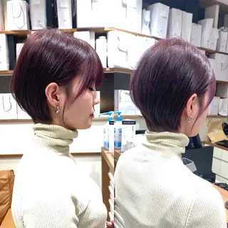ショート 林 瑞起のヘアスタイル
