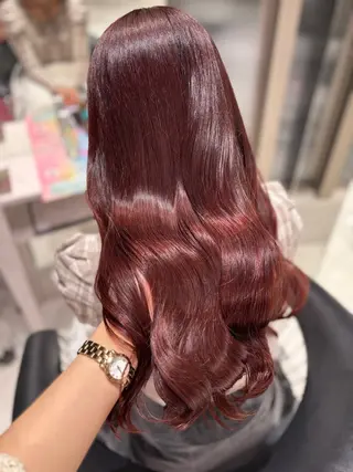 ミディアム Rin/寒色系カラー 🦋/うる艶ヘア🫧のヘアスタイル