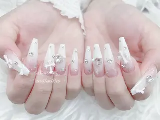 ネイル MoMoA Nail ネイル長さ出し専門店のネイルデザイン