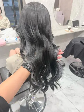 ロング カラー 🌺ハイトーン🌺 矢葺 なぎさ🌺🌺のヘアスタイル