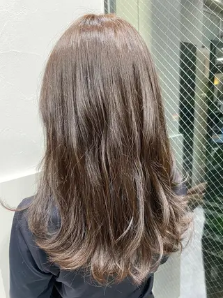 ロング カラー Zina 大宮所属・目黒 碧人のヘアスタイル