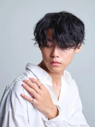 パーマ メンズ パーマ支持率No.1 ❤️🔥安成弾のヘアスタイル