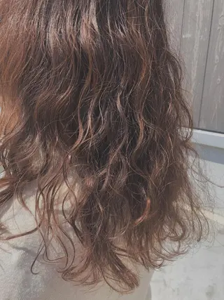 ミディアム パーマ NAKAGAWA YUICHIのヘアスタイル