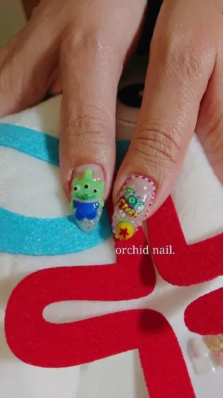 ネイル orchid ♡オーキッドのネイルデザイン