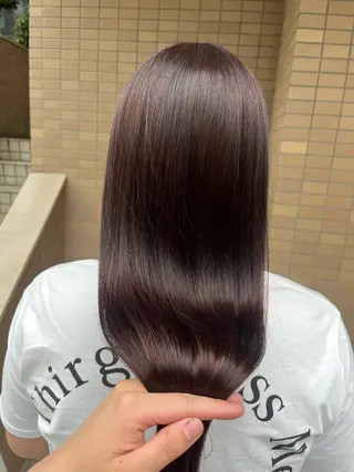 ロング 中村 由布紀のヘアスタイル