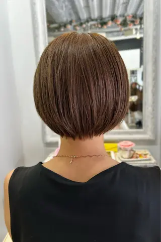 ショート カラー ショートヘア/ボブ/ レイヤー/佐藤　葵のヘアスタイル