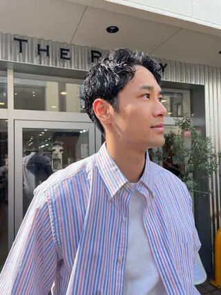 ショート メンズ しの　ゆきの THE REMMYのヘアスタイル