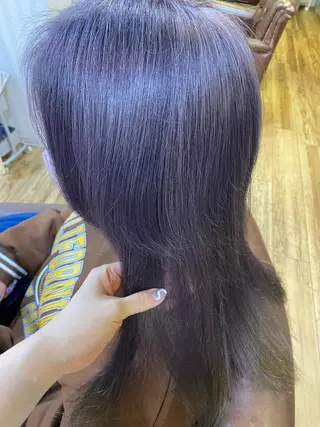 ロング 柴田 秋樺のヘアスタイル