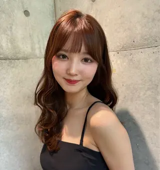 セミロング 🎀透明感カラー shizuka🎀のヘアスタイル