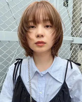 ショート 守屋 瞳子のヘアスタイル