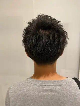 ミディアム 齋藤 大晟のヘアスタイル
