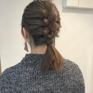 ミディアム クニモトハルナ ボブ/柔らかカラーのヘアスタイル