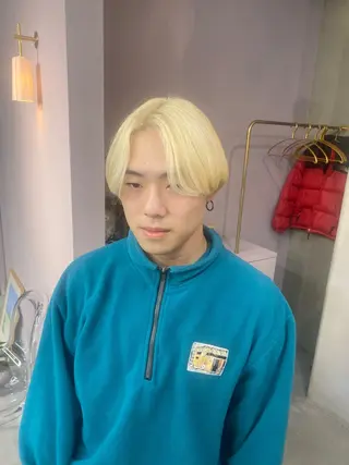 ショート カラー メンズ 前橋 姫奈のヘアスタイル