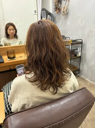 セミロング ayano🫧 《CIEN》のヘアスタイル