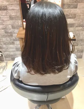 ミディアム 所渉/韓国レイヤー /ウルフカットのヘアスタイル