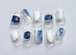 ネイル 羽原 晴華のネイルデザイン