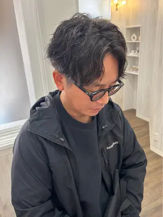 パーマ メンズ Nuku.所属・s. satsukiのヘアスタイル