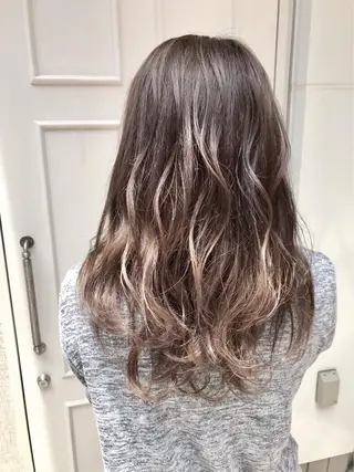 セミロング カラー 🫟Blanco🫟 Color&Careのヘアスタイル