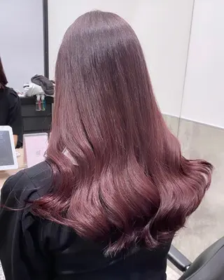 ロング カラー 💗ガーリーヘア🎀 saki💗のヘアスタイル