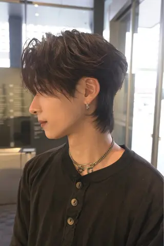 パーマ メンズ 湖城 恵吾のヘアスタイル