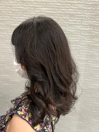 ミディアム パーマ ボブ/ 似合わせ🥀原ちひろのヘアスタイル