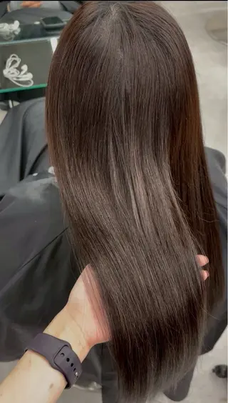 ロング 韓国エクステ／羽エク ダブルスキル💛のヘアスタイル