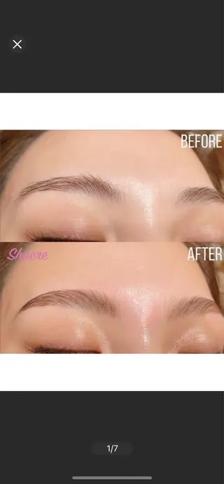 アイブロウ shucre太田川 hisanaのマツエク・マツパデザイン