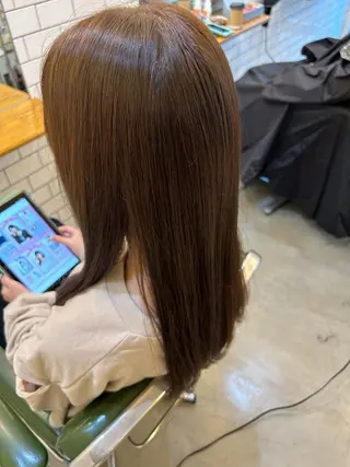セミロング 💐レイヤー/ 暖色/りゅーき💐のヘアスタイル
