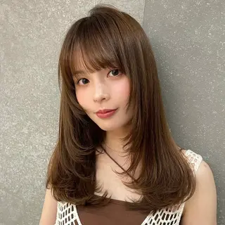 セミロング カラー 🎀Rimi୨୧ 【♡layer♡】のヘアスタイル