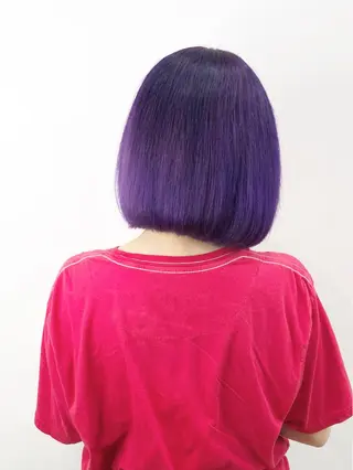 ショート カラー 🌙HIZUKI🌙 ハイトーン 艶髪のヘアスタイル