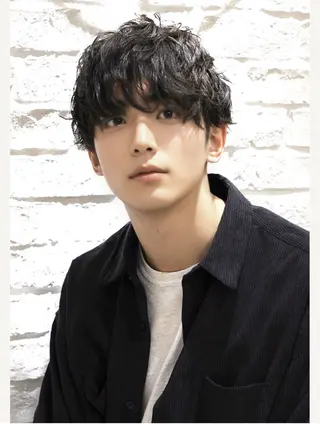 ショート パーマ メンズ ˗ˏˋいくみˎˊ˗ /パーマ/カラーのヘアスタイル