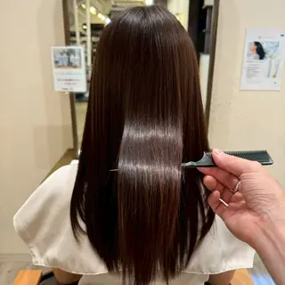 カラー reche 上之園 桃花のヘアスタイル