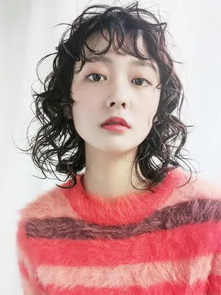 ミディアム 髪質改善&透明感 ⭐️高本裕基のヘアスタイル