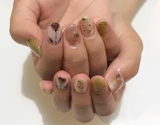 ネイル 舞田 苑香のネイルデザイン