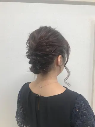 ヘアアレンジ GiseL天神カラー 髪質改善/ブリーチのヘアスタイル