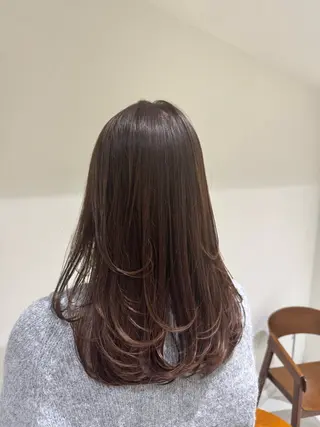 ロング 韓国レイヤー💋/ ワンホン/NANAのヘアスタイル