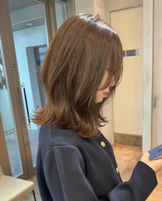ミディアム カラー 北間 寛哉のヘアスタイル