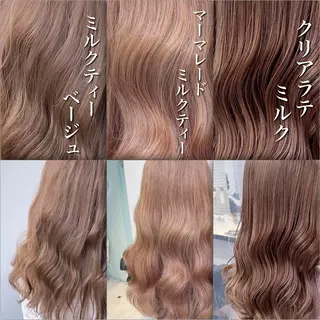 ロング カラー レイヤーダブルカラー KYON店長のヘアスタイル