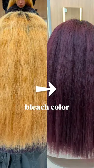 カラー 喜多 しおりのヘアスタイル