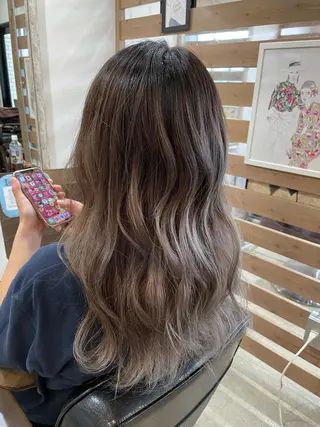 ロング カラー miho 🌼🌼🌼のヘアスタイル
