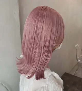 ロング カラー ハイトーン髪質改善 🫧大阪/kanonのヘアスタイル