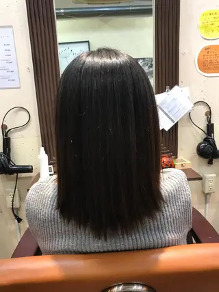 ミディアム 木村 瞬のヘアスタイル