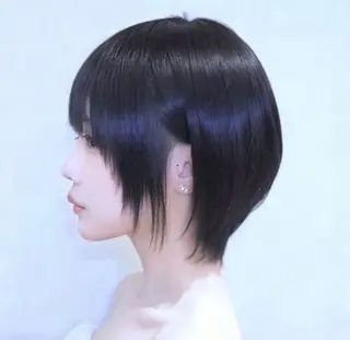 ショート 韓国ヘアメンズ・レデ ィース特化ミクのヘアスタイル
